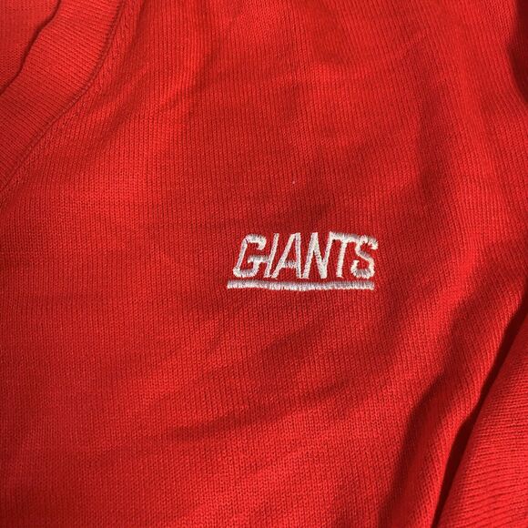 VTG Gerry Cosby USA Sand Knit Football Rare New York Giants Sweater Sz Large - Picture 2 of 6